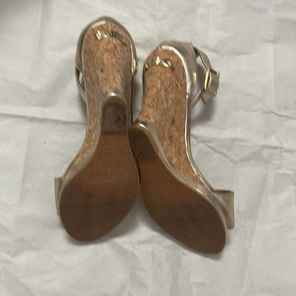 LILLY PULITZER BRIDGETTE WEDGE SANDALS SIZE 8M - Picture 4 of 5